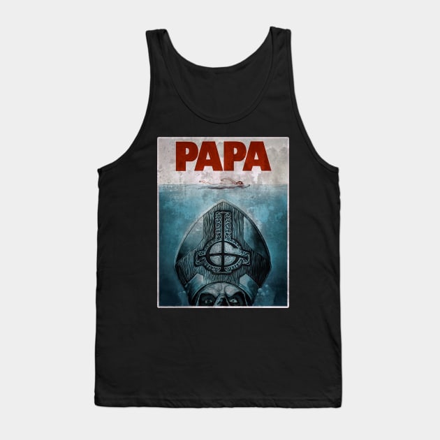 Papa Tank Top by Mothman